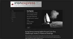 Desktop Screenshot of ironexpressltd.com